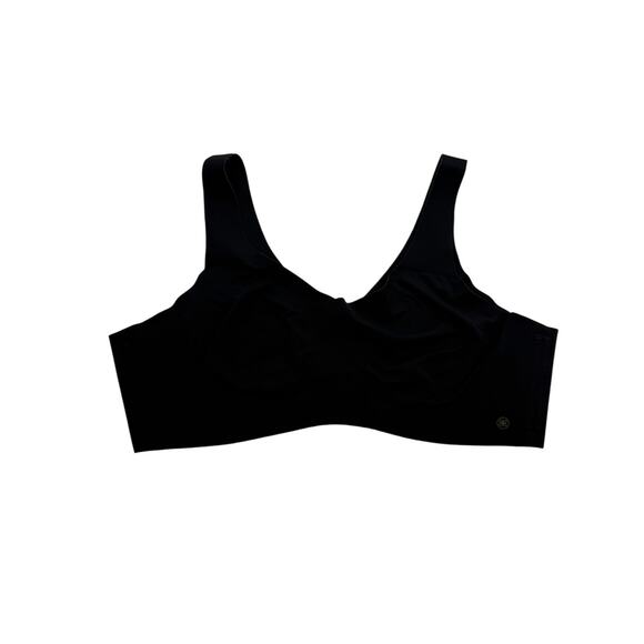 Honeylove V-Neck Bra 3X Black Seamless Wireless Support Bra Padding not included - Picture 1 of 4
